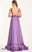 Alfa Beta B5346 Purple Back Dress