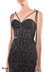 Alfa Beta B5356 Black Detail Dress