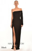 Alfa Beta B5393 Black Front Dress