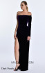 Alfa Beta B5393 Dark Purple Side Dress