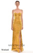 Alfa Beta B5396 Mustard Front Dress
