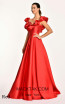 Alfa Beta B5398 Red Dress
