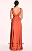 Alfa Beta B5424 Cinnamon Back Dress