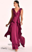 Alfa Beta B5424 Cherry Evening Dress