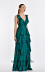 Alfa Beta B5424 Emerald Front Dress