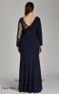Alfa Beta B5443 Navy Blue Back Dress