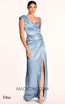 Alfa Beta 5446 Blue Front Dress