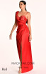 Alfa Beta 5446 Red Long Dress