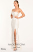 Alfa Beta 5525 White Side Dress