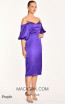 Alfa Beta B5526 Purple Dress