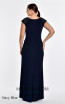 Alfa Beta B5529 Navy Blue Back Dress