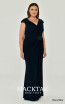 Alfa Beta B5529 Navy Blue Dress