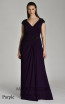 Alfa Beta B5529 Purple Dress