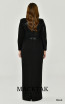 Alfa Beta B5542 Black Back Dress