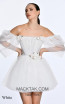 Alfa Beta 5551 White Detail Dress