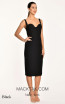 Alfa Beta B5552 Black Simple Dress