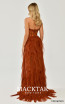 Alfa Beta B5576 Cinnamon Back Dress
