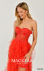Alfa Beta B5576 Orange Detail Dress