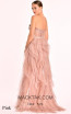 Alfa Beta 5576 Pink Back Dress