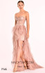 Alfa Beta 5576 Pink Front Dress