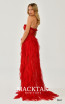 Alfa Beta B5576 Red Back Dress
