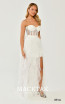 Alfa Beta B5576 White Dress
