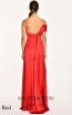 Alfa Beta B5586 Red Back Dress