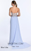 Alfa Beta B5595 Blue Lilac Back Dress