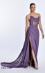 Alfa Beta B5595 Dark Lilac Side Dress