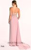 Alfa Beta B5595 Pink Back Dress