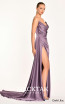 Alfa Beta B5617 Dark Lilac Side Dress