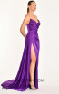 Alfa Beta 5617 Purple Column Dress