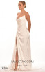 Alfa Beta 5617 White Side Dress