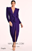 Alfa Beta B5625 Purple Front Dress