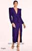Alfa Beta B5625 Purple Evening Dress
