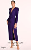 Alfa Beta B5625 Purple Simple Dress