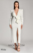 Alfa Beta B5625 White Dress