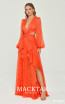 Alfa Beta B5638 Indigo Orange Side Dress
