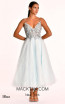 Alfa Beta B5642 Blue Front Dress