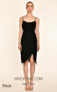Alfa Beta B5643 Black Front Dress