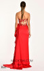 Alfa Beta B5644 Red Back Dress