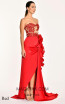 Alfa Beta B5644 Red Side Dress
