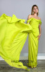 Alfa Beta 5649 Apple Green Backless Dress