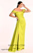 Alfa Beta 5649 Apple Green Backless Dress