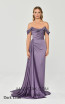 Alfa Beta 5649 Dark Lilac Front Dress