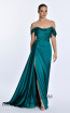 Alfa Beta 5649 Emerald Front Dress