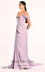 Alfa Beta 5649 Light Lilac Satin Dress