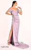 Alfa Beta 5649 Light Lilac Simple Dress