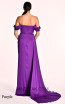 Alfa Beta 5649 Purple Back Dress