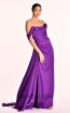 Alfa Beta 5649 Purple Simple Dress